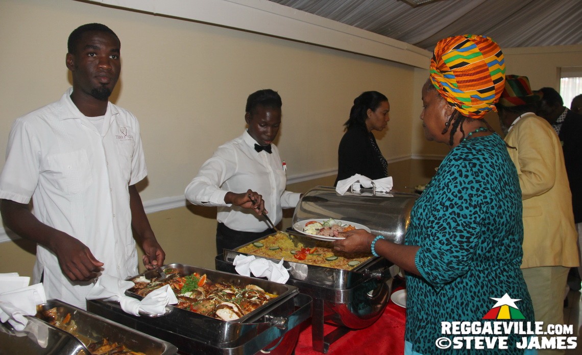 Gregory Isaacs OD Function in Kingston, Jamaica