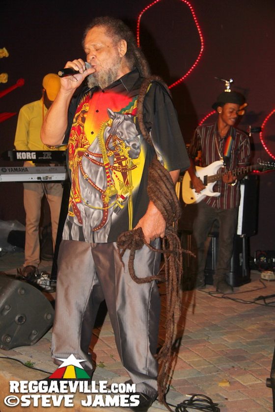 I Kong, Fred Locks & Samory I in Kingston, Jamaica @ Redbones Blues Cafe