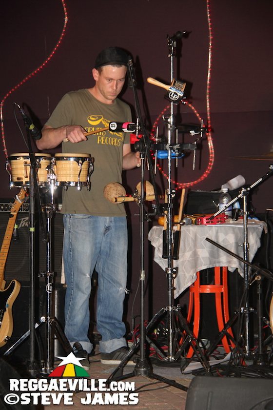 I Kong, Fred Locks & Samory I in Kingston, Jamaica @ Redbones Blues Cafe