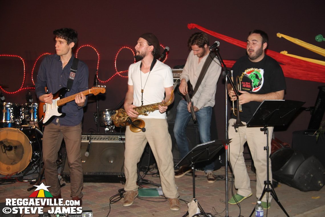 I Kong, Fred Locks & Samory I in Kingston, Jamaica @ Redbones Blues Cafe