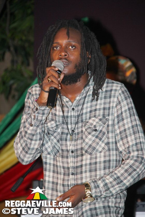 I Kong, Fred Locks & Samory I in Kingston, Jamaica @ Redbones Blues Cafe