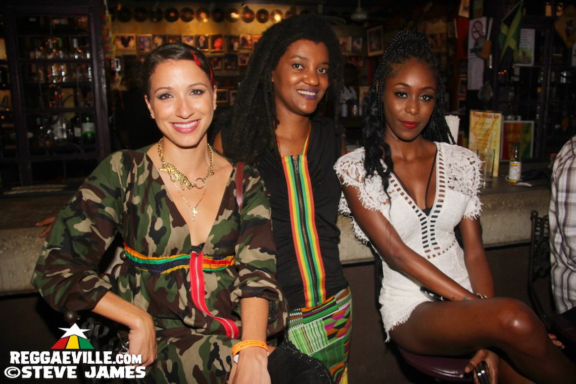 I Kong, Fred Locks & Samory I in Kingston, Jamaica @ Redbones Blues Cafe