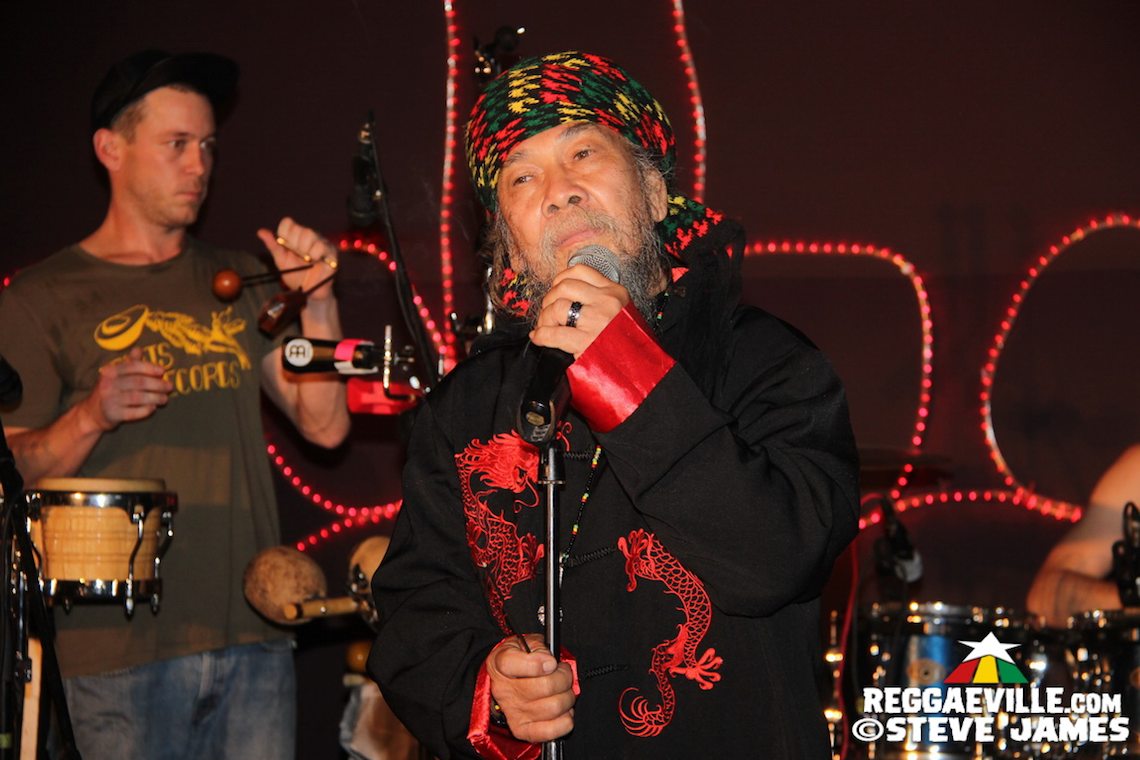 I Kong, Fred Locks & Samory I in Kingston, Jamaica @ Redbones Blues Cafe