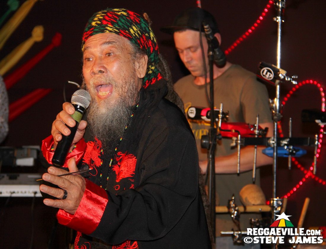 I Kong, Fred Locks & Samory I in Kingston, Jamaica @ Redbones Blues Cafe