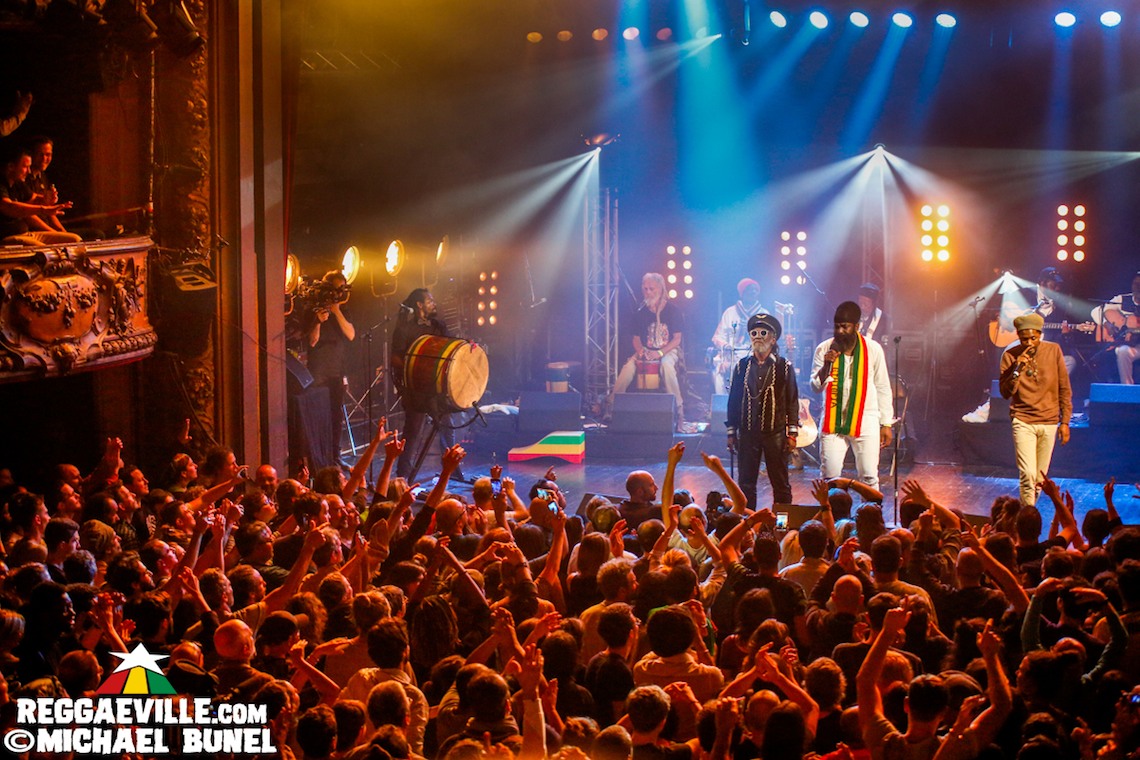 Inna De Yard with Ken Boothe, Winston McAnuff in Paris, France @ Trianon