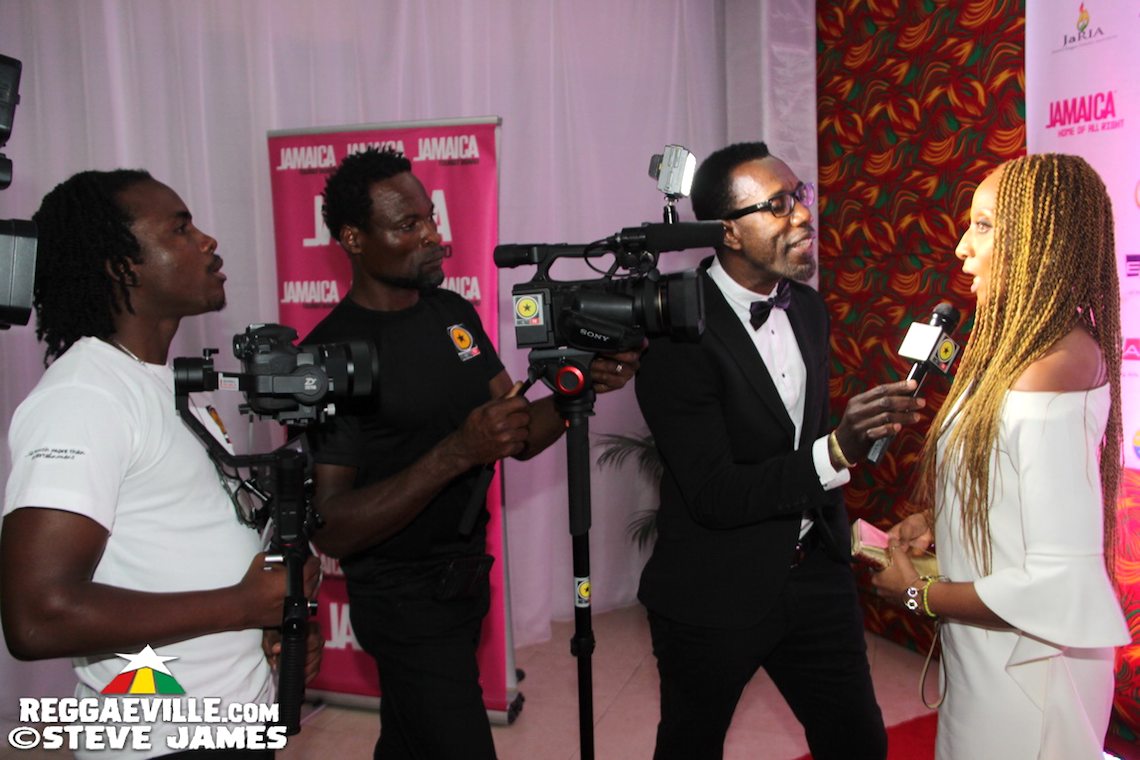JaRIA Honour Awards - Red Carpet in Kingston, Jamaica