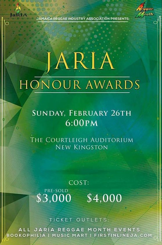 JaRIA Honour Awards 2017 in Kingston, Jamaica