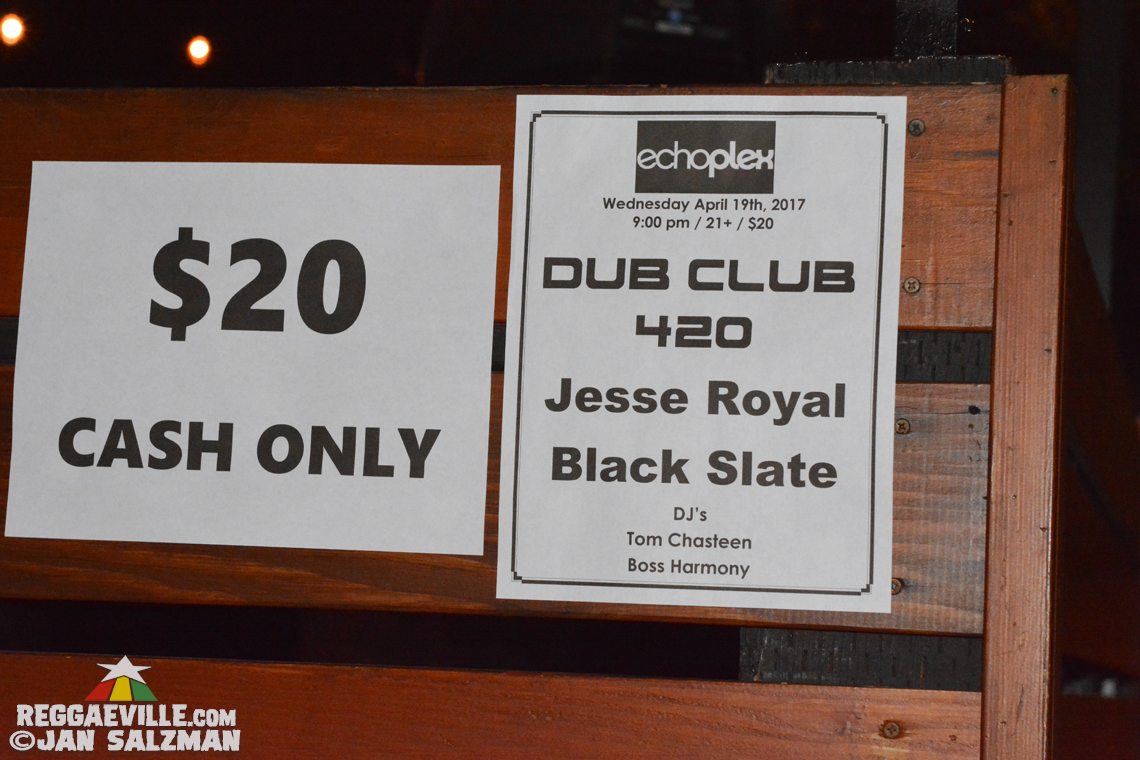 Jesse Royal & Black Slate in Los Angeles, CA @ Dub Club