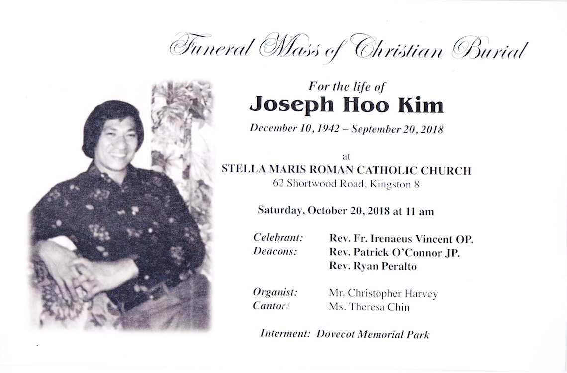 Joseph Hoo Kim - Funeral Mass of Christian Burial