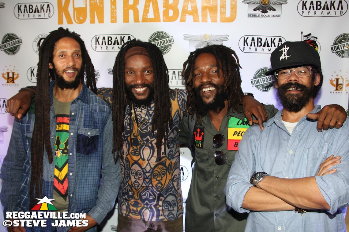 Kabaka Pyramid, Damian Marley, Dre Island, Assassin - Kontraband Album Launch