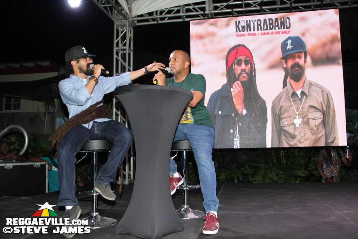 Kabaka Pyramid, Damian Marley, Dre Island, Assassin - Kontraband Album Launch