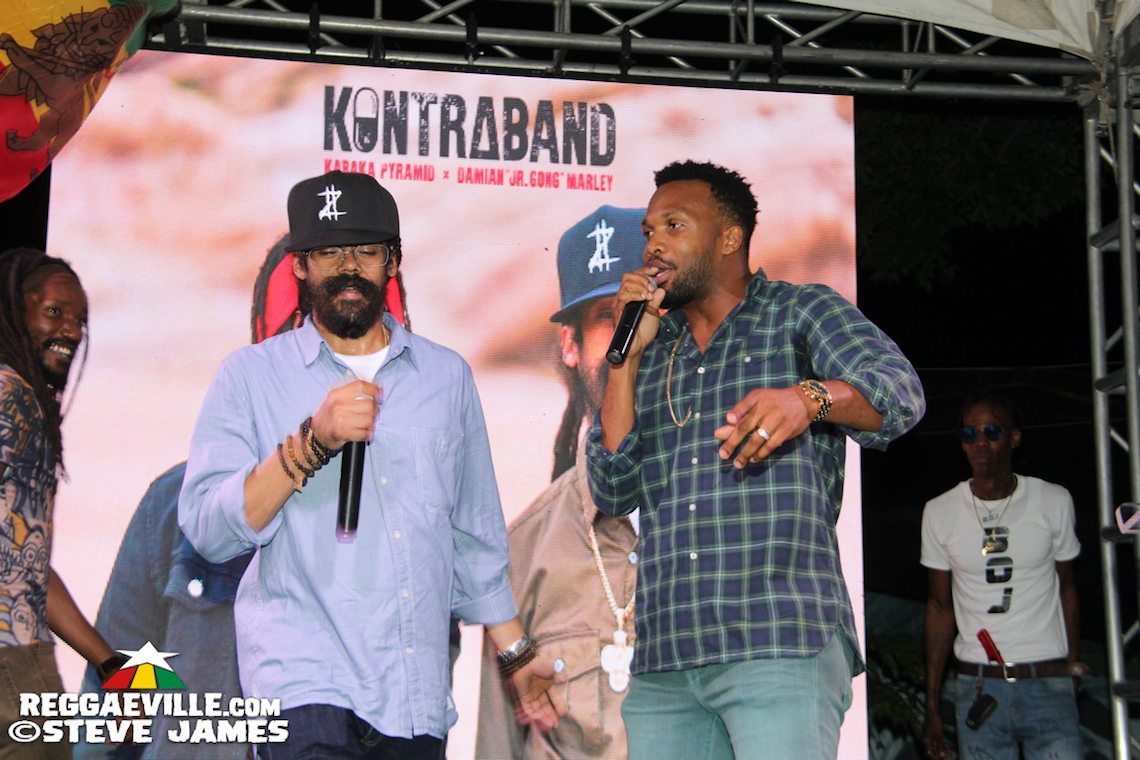 Kabaka Pyramid, Damian Marley, Dre Island, Assassin - Kontraband Album Launch