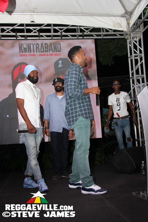 Kabaka Pyramid, Damian Marley, Dre Island, Assassin - Kontraband Album Launch