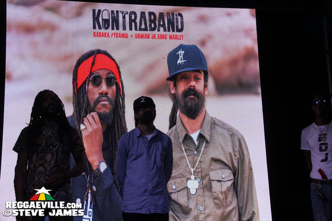 Kabaka Pyramid, Damian Marley, Dre Island, Assassin - Kontraband Album Launch