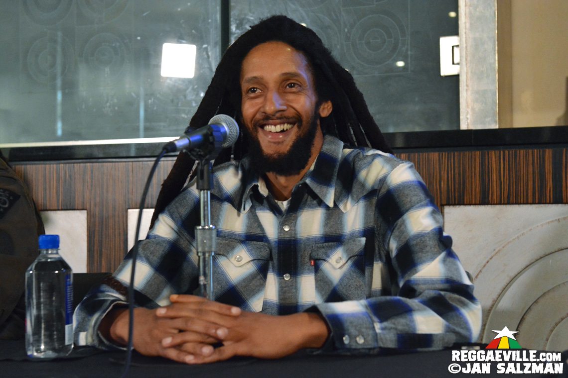 Damian, Stephen & Julian Marley @ Press Conference - Kaya Fest 2018