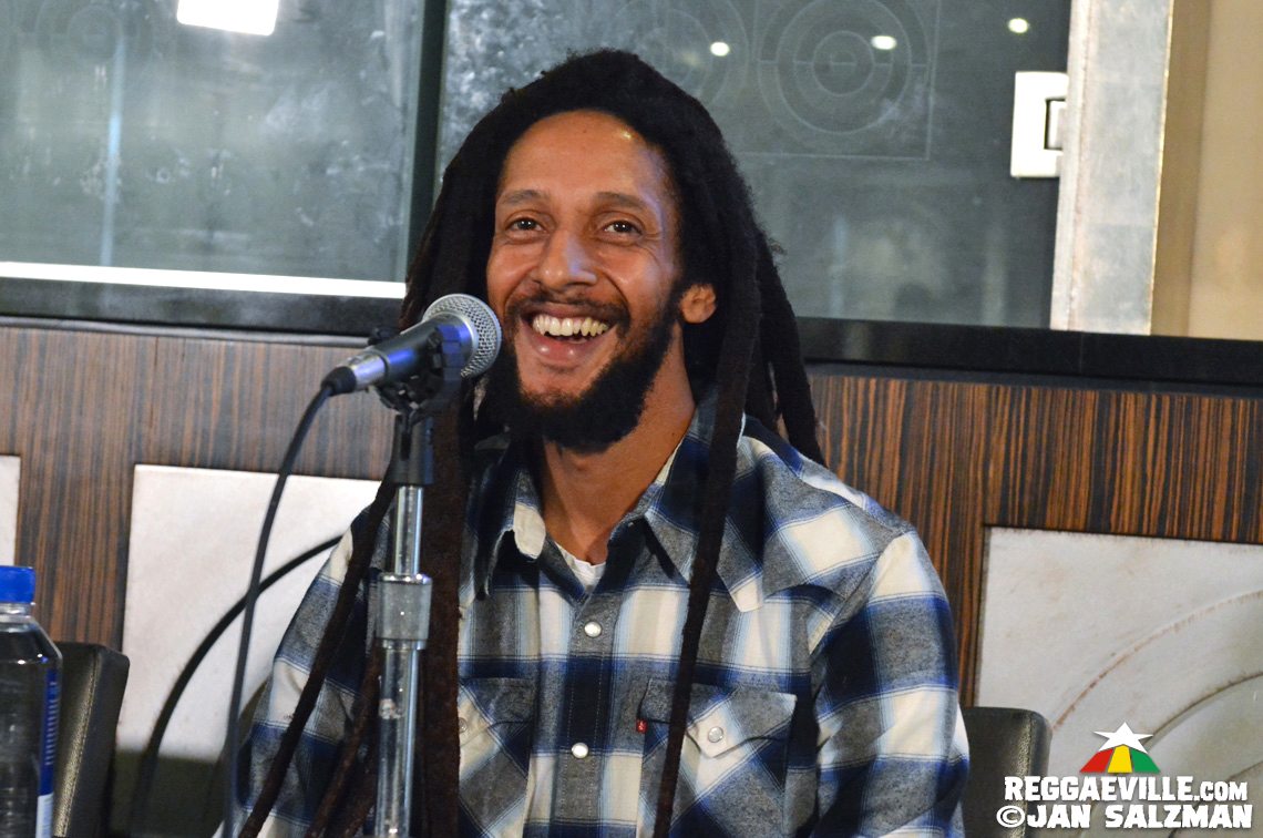 Damian, Stephen & Julian Marley @ Press Conference - Kaya Fest 2018