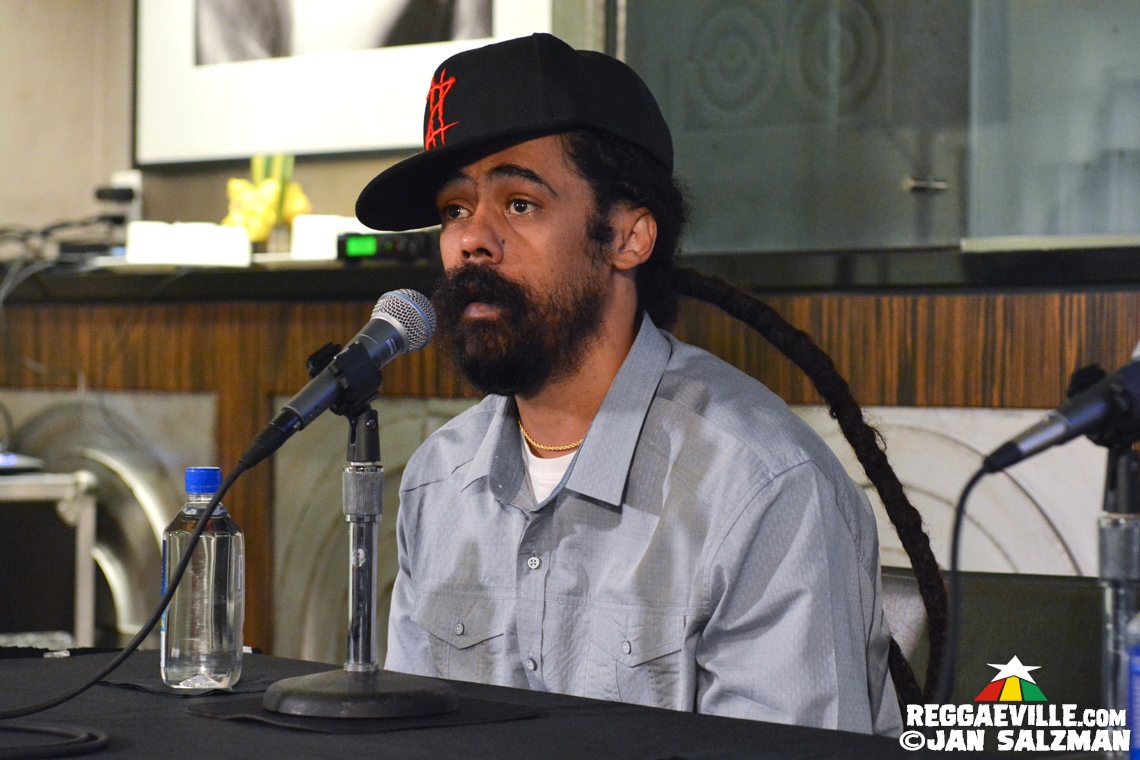 Damian, Stephen & Julian Marley @ Press Conference - Kaya Fest 2018