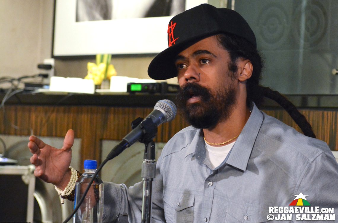 Damian, Stephen & Julian Marley @ Press Conference - Kaya Fest 2018