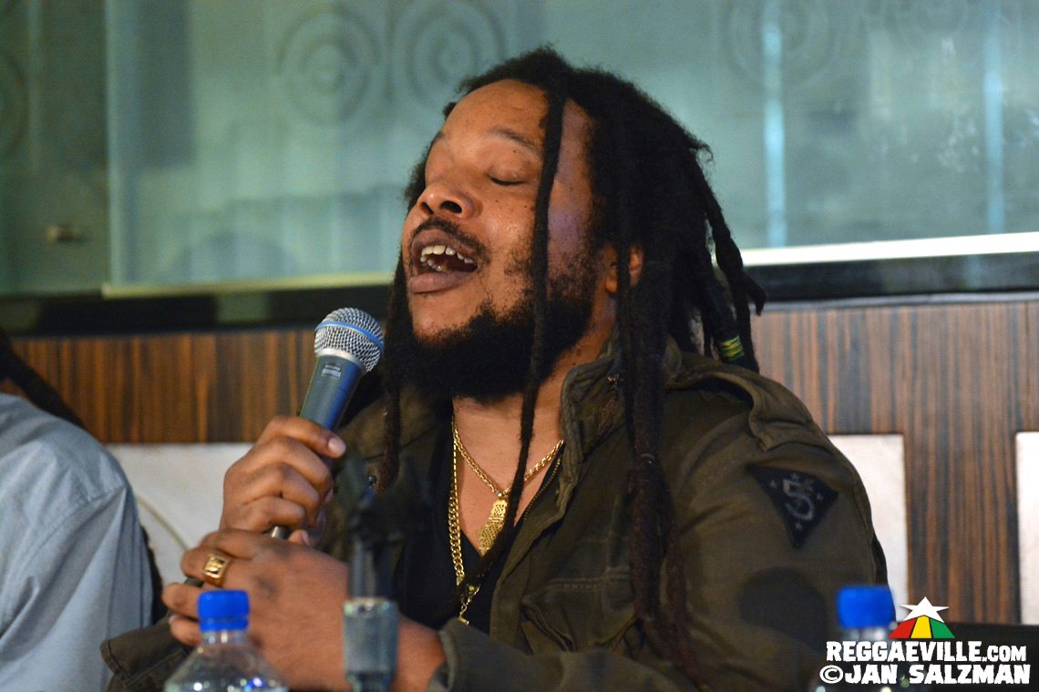 Damian, Stephen & Julian Marley @ Press Conference - Kaya Fest 2018