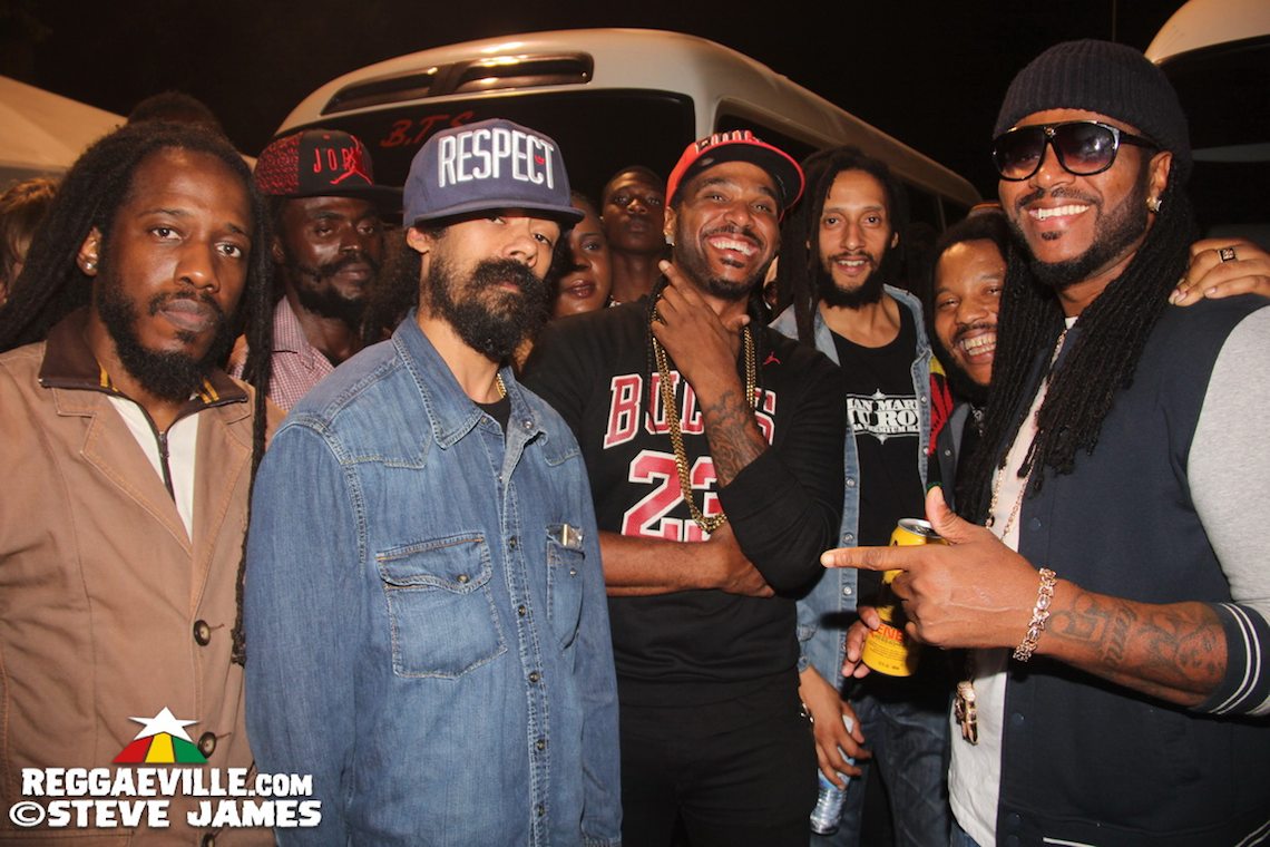 Marley Brothers & Special Guests @ Trench Town Rock in Kingston, Jamaica
