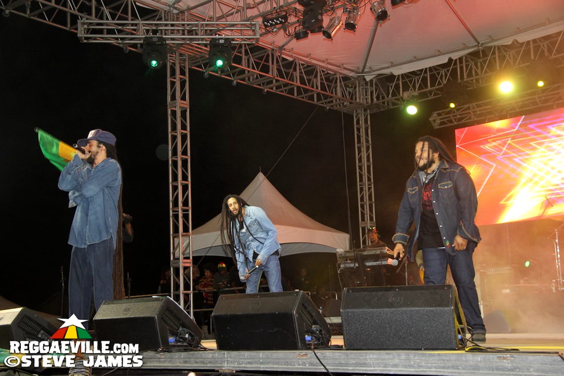 Marley Brothers & Special Guests @ Trench Town Rock in Kingston, Jamaica