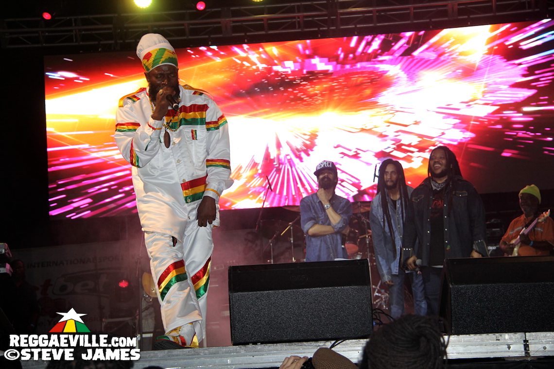 Marley Brothers & Special Guests @ Trench Town Rock in Kingston, Jamaica