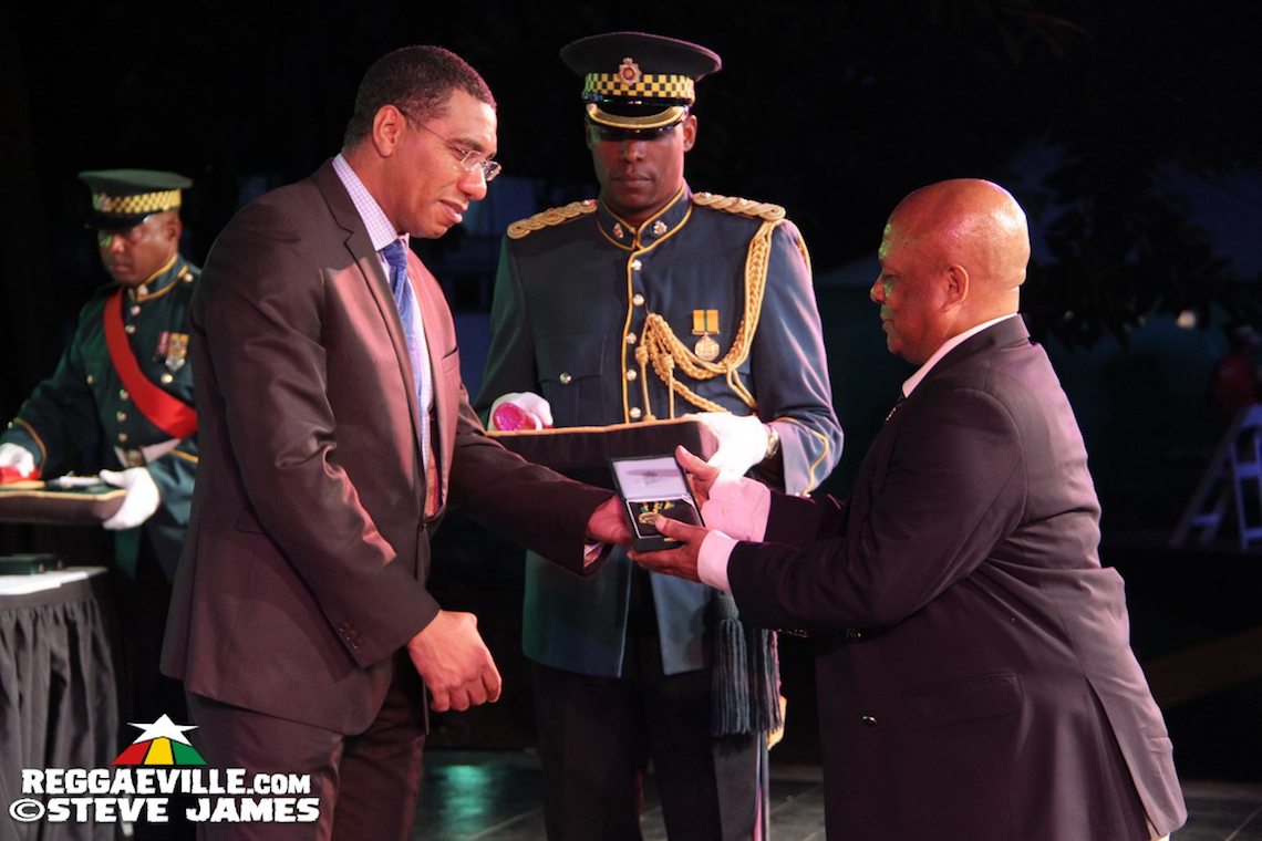 Medal of Appreciation For Service To Jamaica - Ceremony