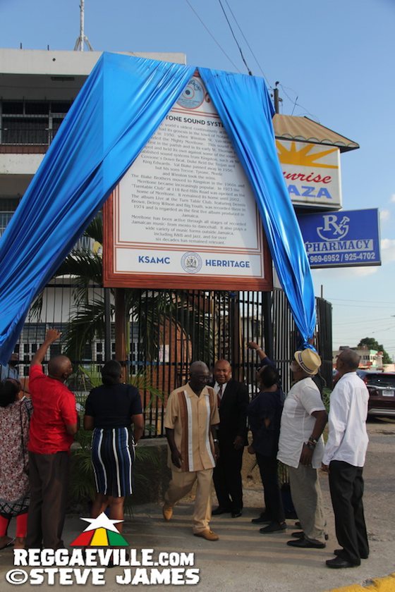 Merritone Plaque Unveiling