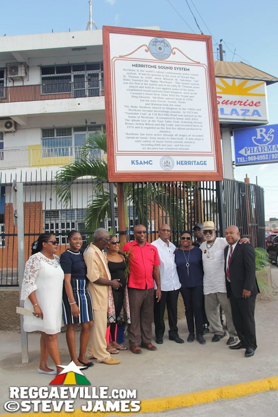 Merritone Plaque Unveiling