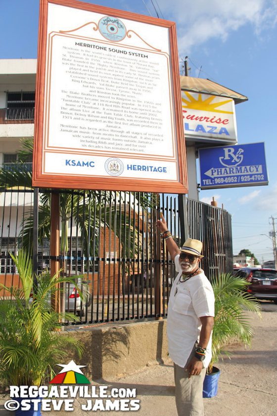 Merritone Plaque Unveiling