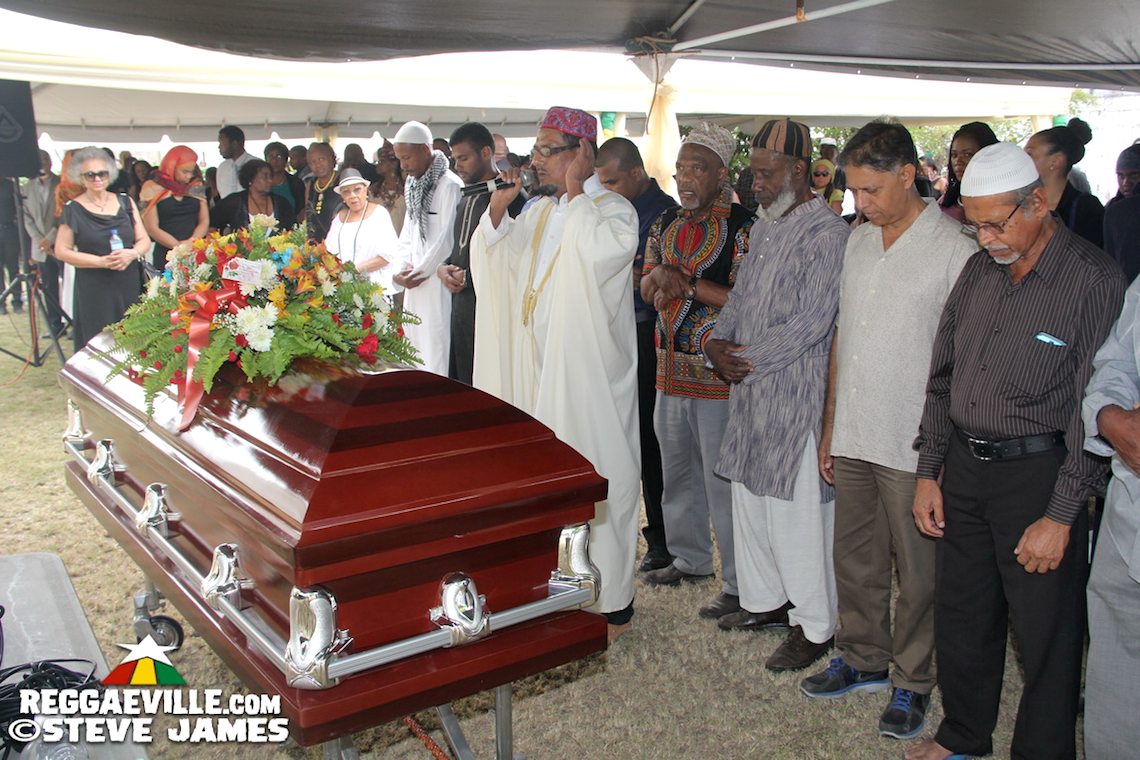 Nambo Robinson Funeral in Kingston, Jamaica