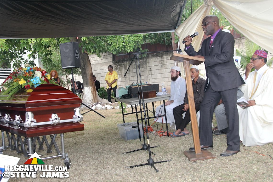 Nambo Robinson Funeral in Kingston, Jamaica