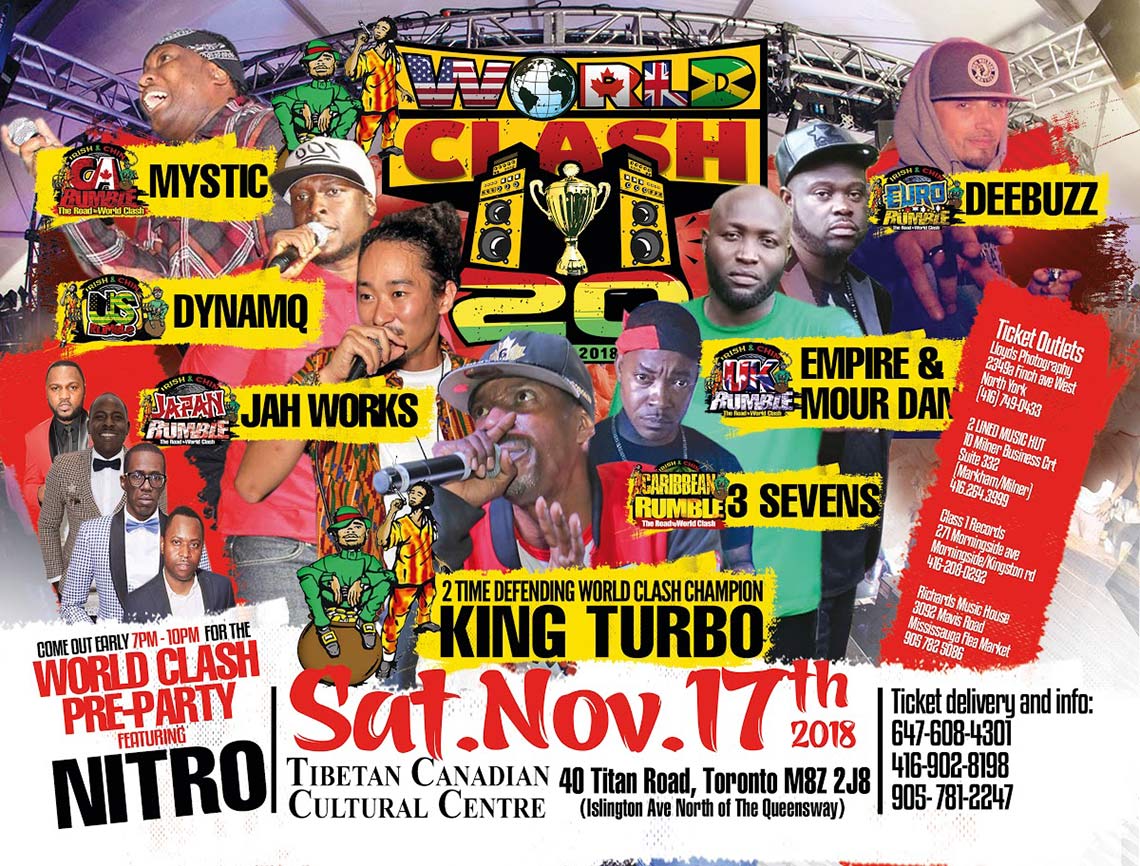 World Clash 18 th Anniversary In Canada