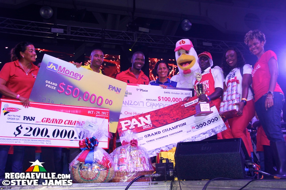 Sizzla, Christopher Martin & Assassin @ Pan 2017 - Grand Final