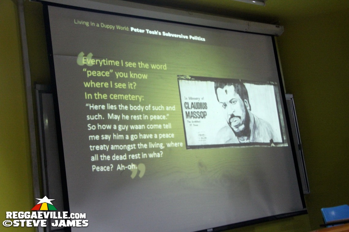 Peter Tosh Symposium in Kingston, Jamaica @ UWI Mona Campus