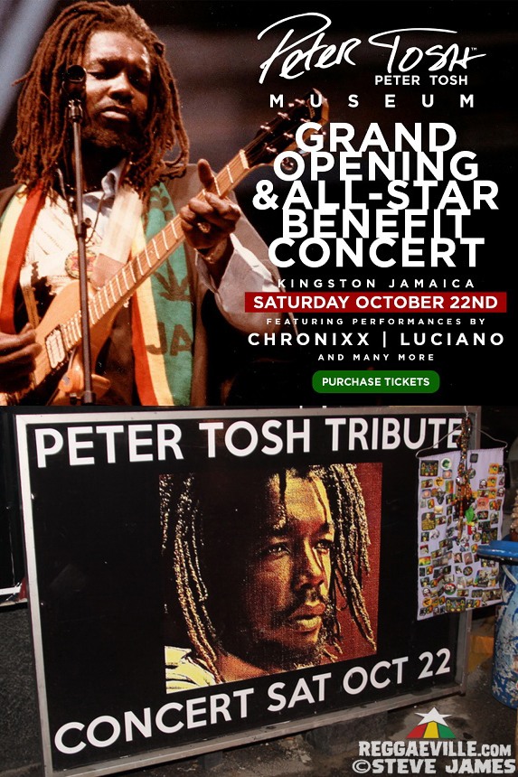 Peter Tosh Museum - All-Star Benefit Concert in Kingston, Jamaica