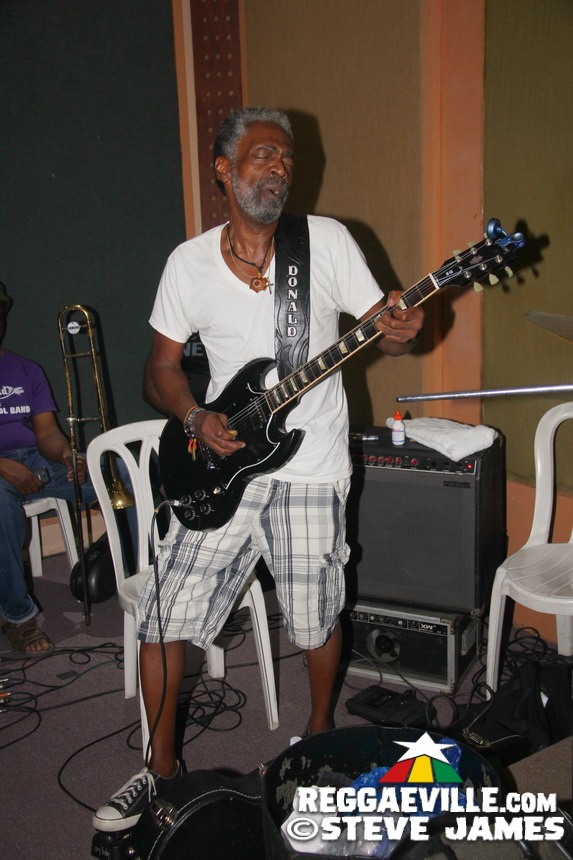 Peter Tosh Museum - Benefit Concert Rehearsals in Kingston, Jamaica