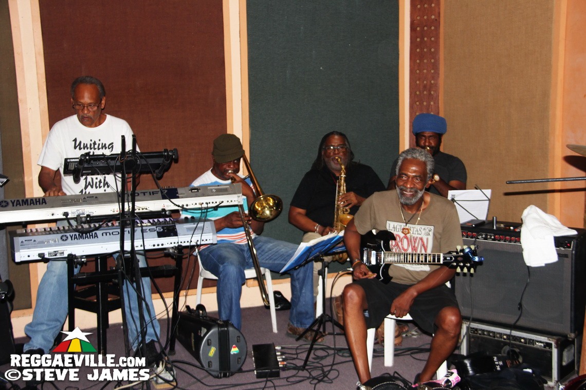 Peter Tosh Museum - Benefit Concert Rehearsals in Kingston, Jamaica