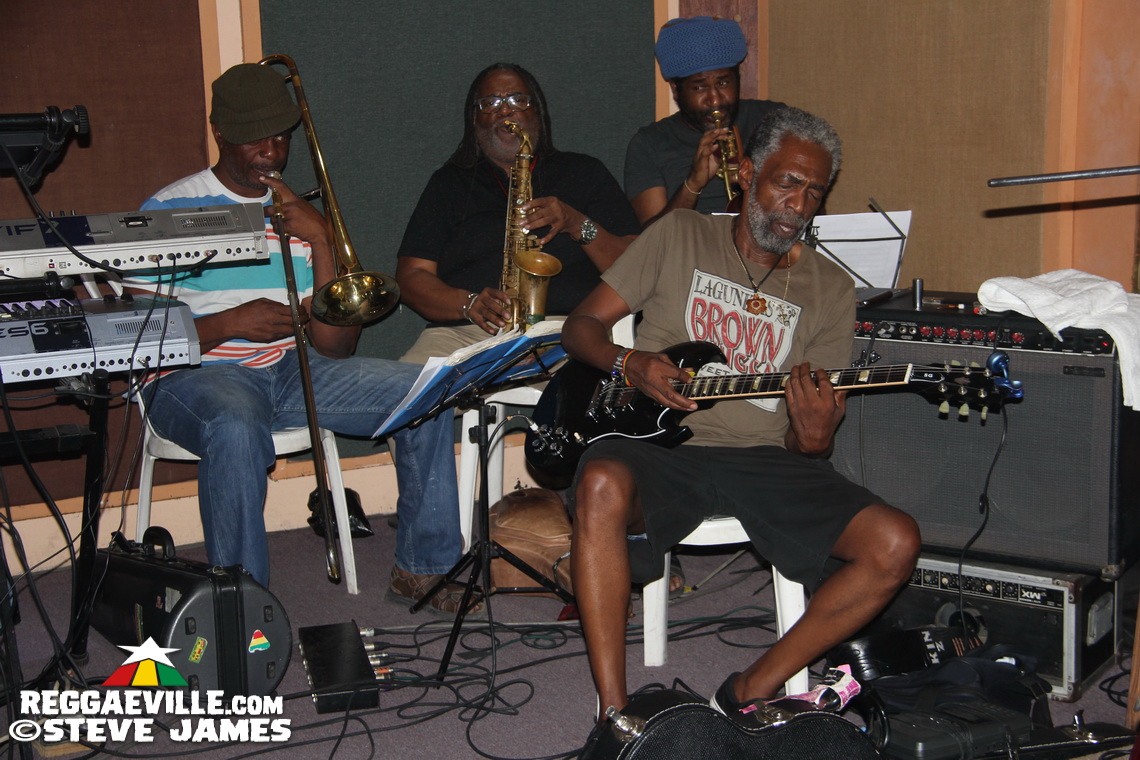 Peter Tosh Museum - Benefit Concert Rehearsals in Kingston, Jamaica