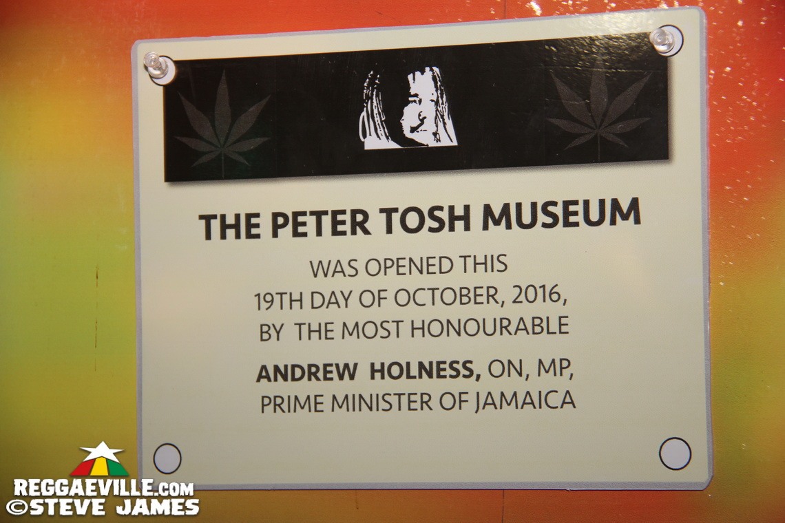 Peter Tosh Museum - Opening Ceremony in Kingston, Jamaica