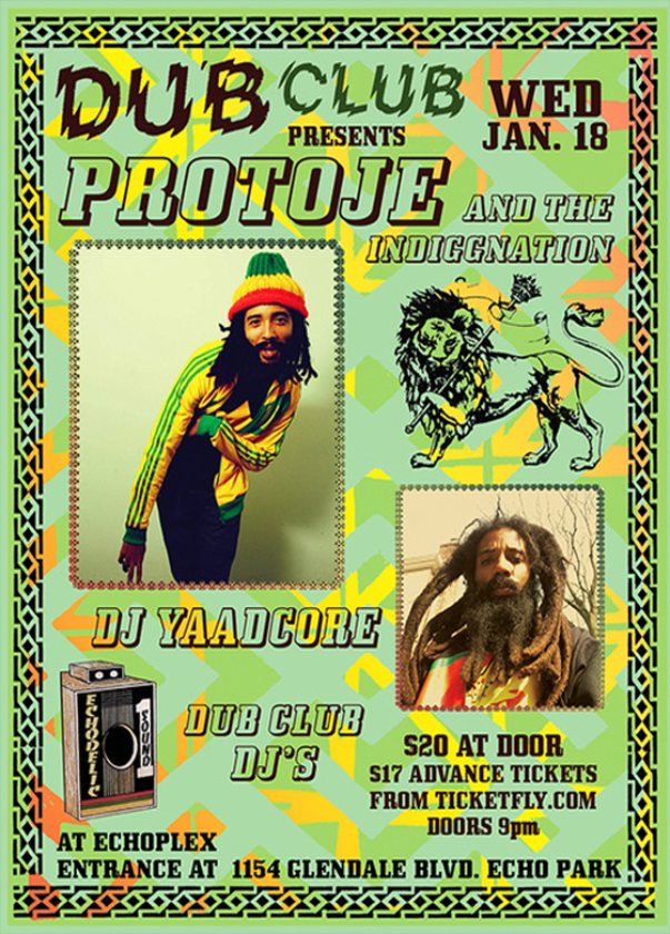 Protoje & The Indiggnation in Los Angeles, CA @ Echoplex