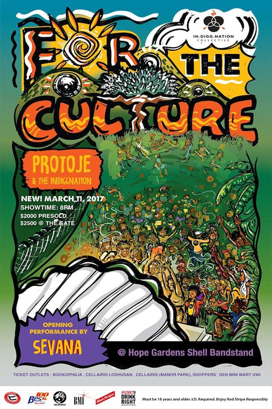 Protoje & The Indiggnation in Kingston, Jamaica @ For The Culture 2017