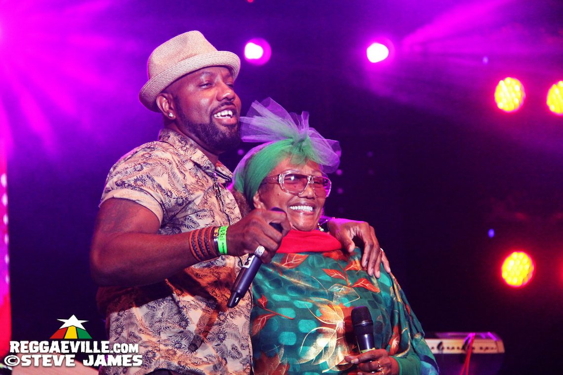 Big Youth, Tony Rebel, JC Lodge, Marcia Griffiths, Bushman, Charly Black