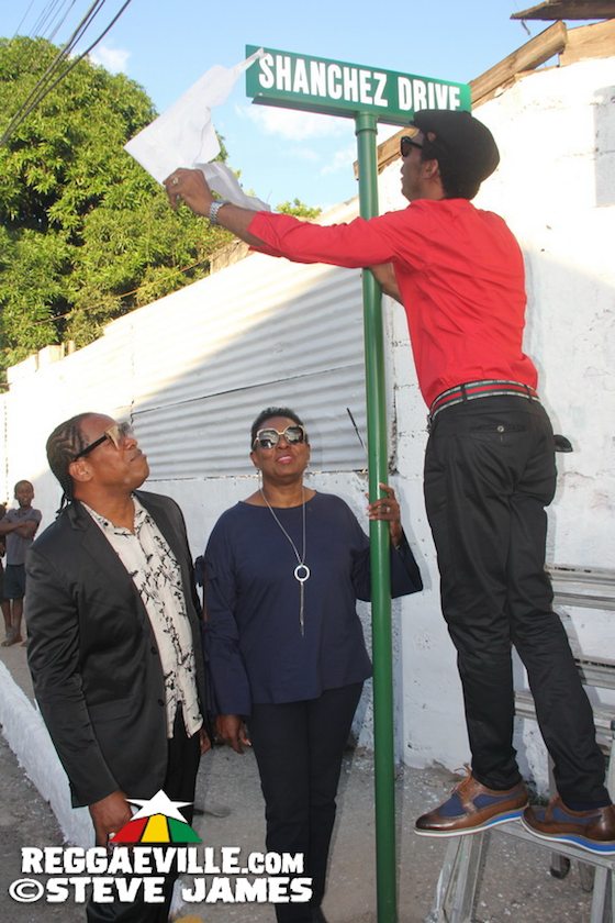 Artist Street Name Unveiling with Sanchez, Flourgon, Red Dragon...