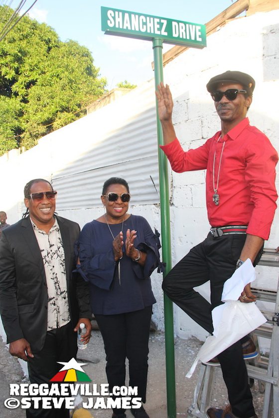 Artist Street Name Unveiling with Sanchez, Flourgon, Red Dragon...