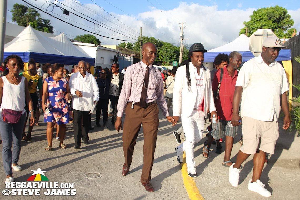 Artist Street Name Unveiling with Sanchez, Flourgon, Red Dragon...