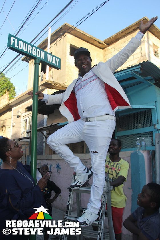 Artist Street Name Unveiling with Sanchez, Flourgon, Red Dragon...