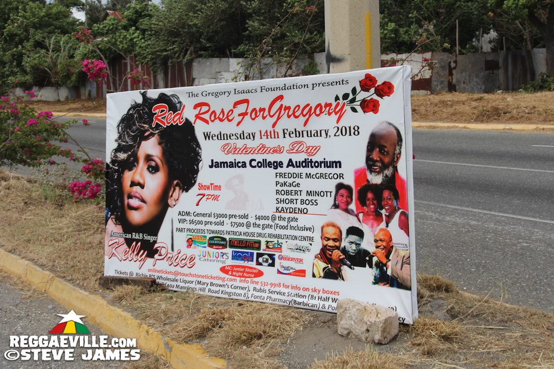 Freddie McGregor, PaKaGe & Short Boss @ Red Rose For Gregory