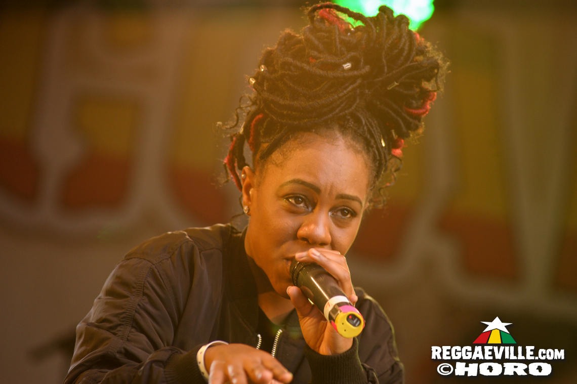 Marla Brown, Fyah T, Irie Souljah & Teacha Dee @ Reggae Jam 2017
