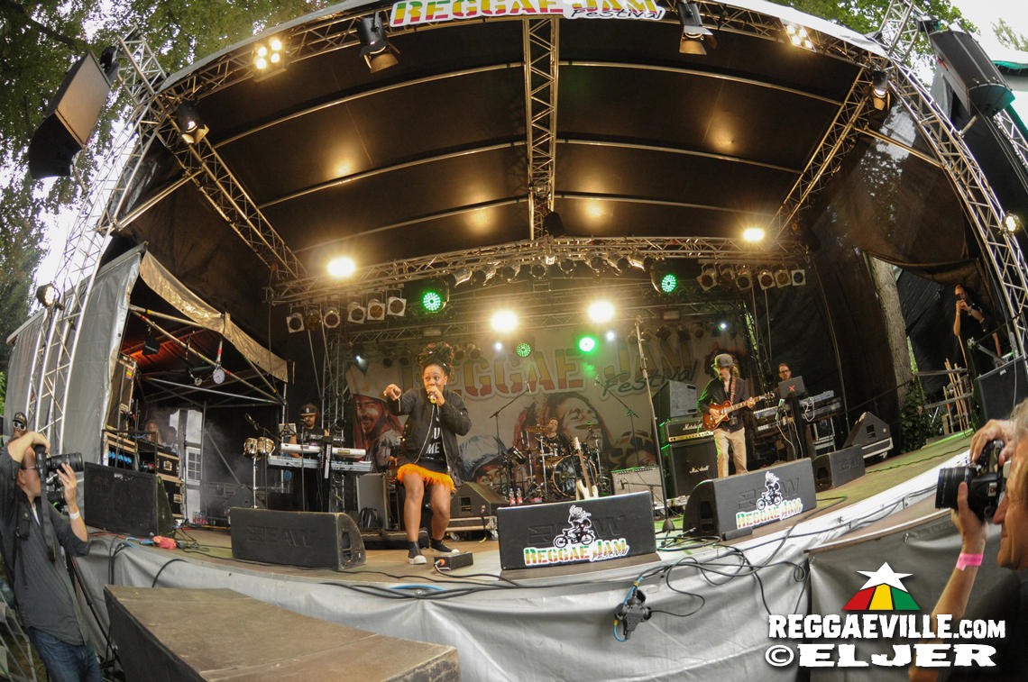 Marla Brown, Fyah T, Irie Souljah & Teacha Dee @ Reggae Jam 2017